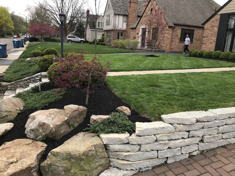 Landscape design and installation services in Carmel, IN